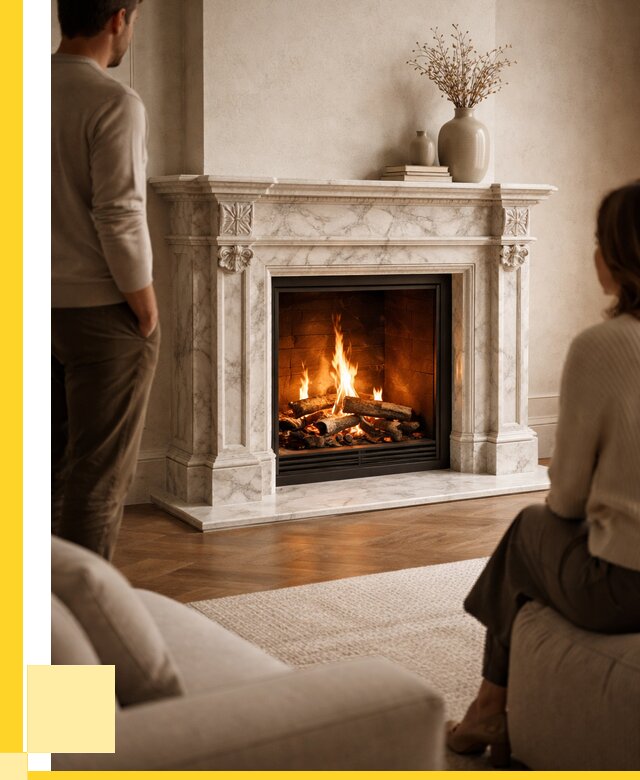 Мраморные камины под ключ в Еманжелинске от 256775 р. | ЭриданМнж