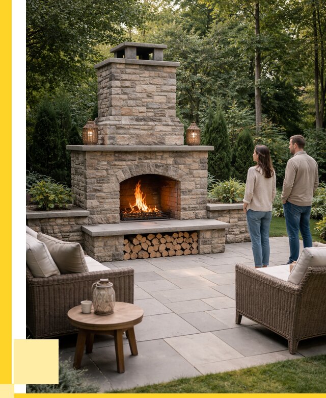 Уличные камины из кирпича в Еманжелинске от 154065 р. | ЭриданМнж