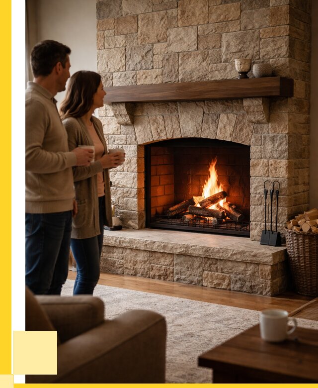 Каменные камины на заказ в Еманжелинске от 184878 р. | ЭриданМнж