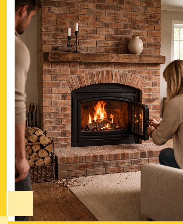 Кирпичные камины под ключ в Еманжелинске от 154065 р. | ЭриданМнж