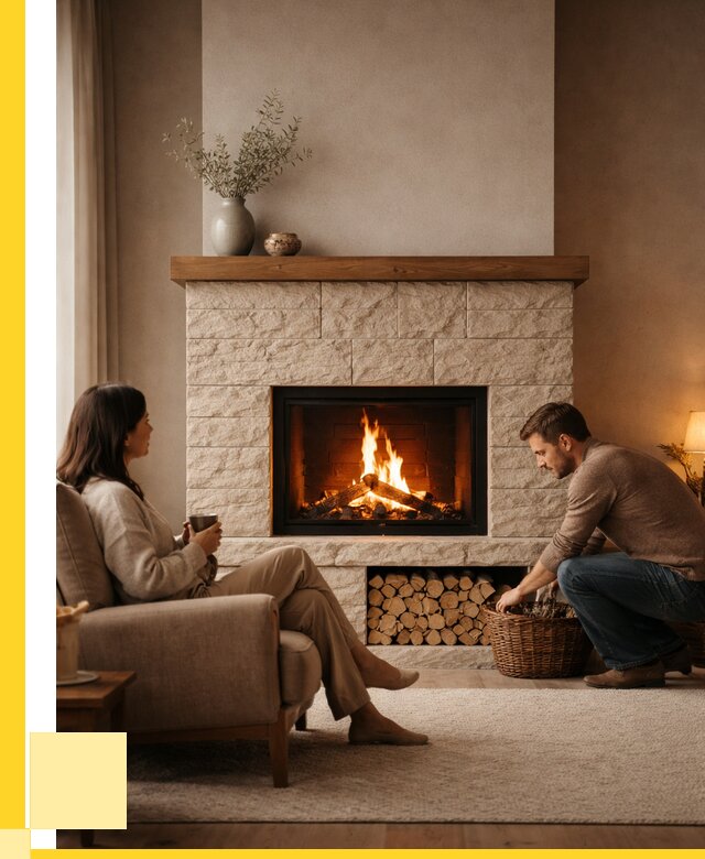 Камины для дома в Еманжелинске под ключ от 154065 р. | ЭриданМнж