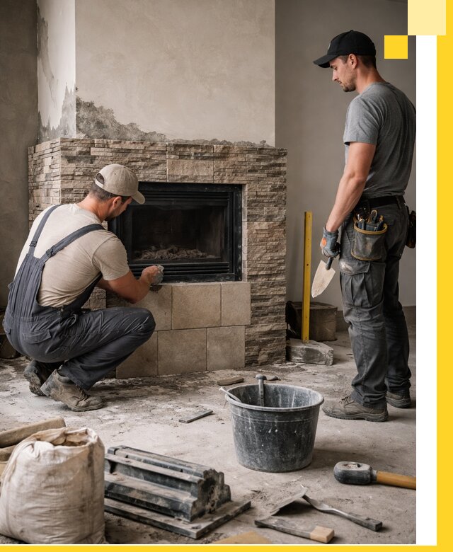 Камины под ключ в Еманжелинске: проект, изготовление и монтаж