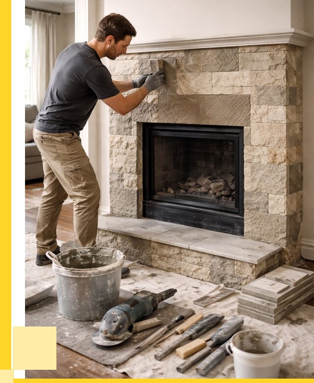 Ремонт каминов и печей в Еманжелинске от 15407 р. | ЭриданМнж