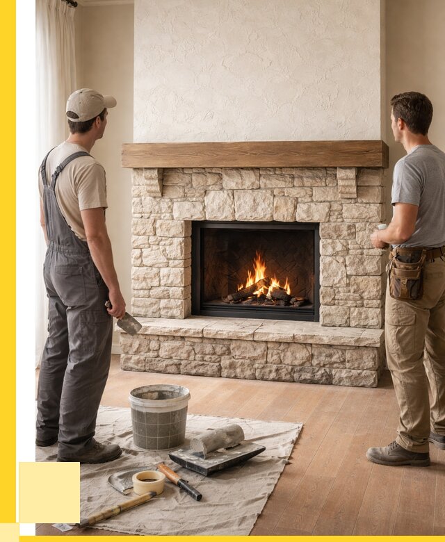 Отделка каминов в Еманжелинске от 6676 р. под ключ | ЭриданМнж