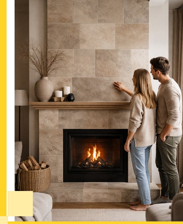 Облицовка каминов керамогранитом в Еманжелинске от 4622 р. | ЭриданМнж