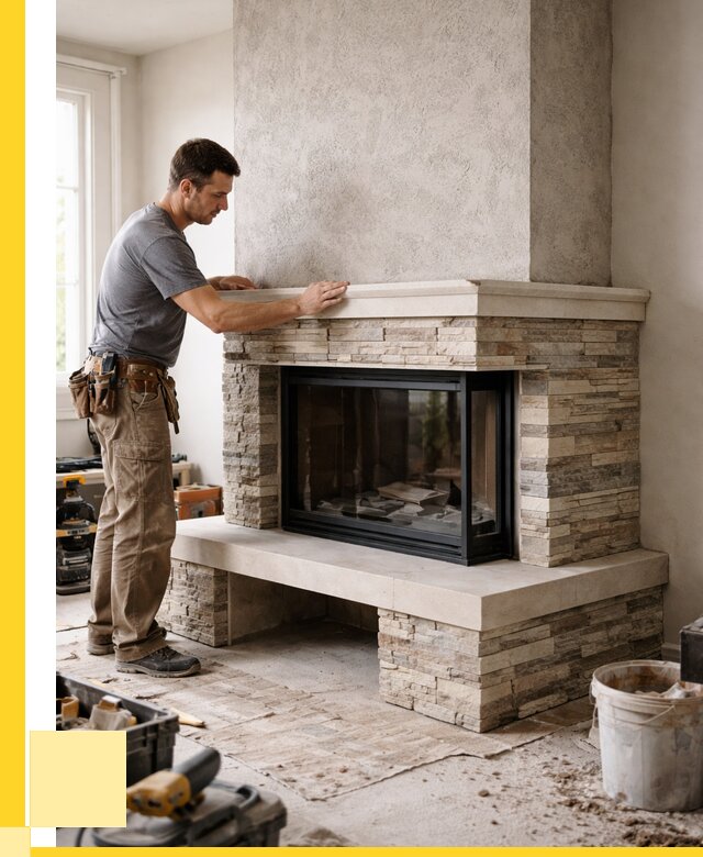 Изготовление каминов под ключ в Еманжелинске от 154065 р. | ЭриданМнж