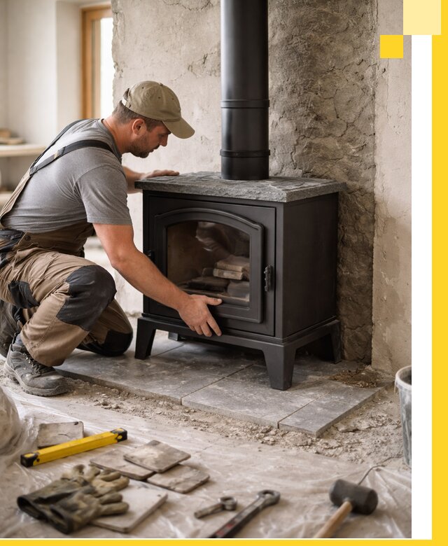 Профессиональный монтаж печей и каминов в Еманжелинске под ключ