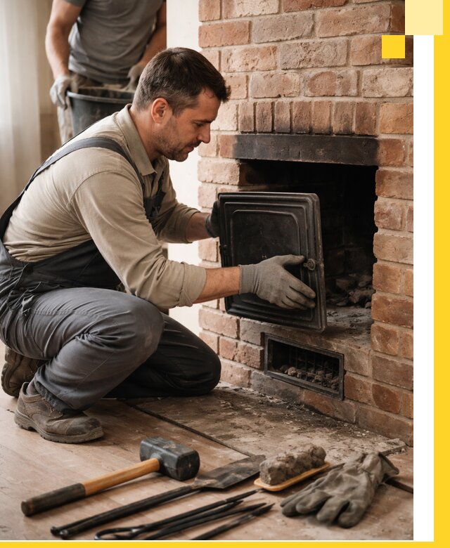 Ремонт печей в Еманжелинске с гарантией качества и безопасности