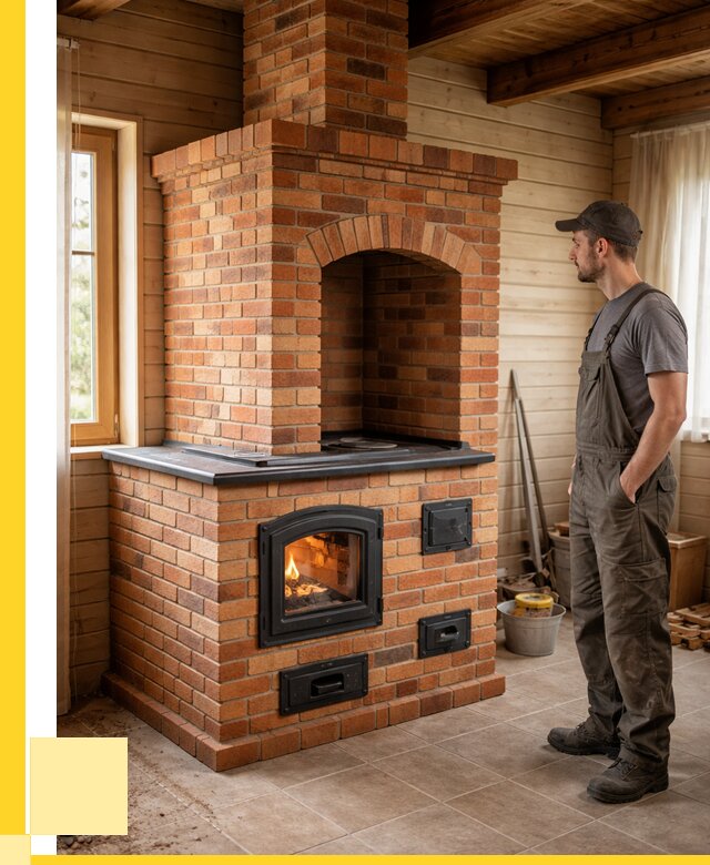 Кирпичные печи в Еманжелинске: купить от 154065 р. | ЭриданМнж