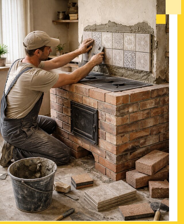 Печи с плитой на заказ монтаж гарантия и сервис в Еманжелинске