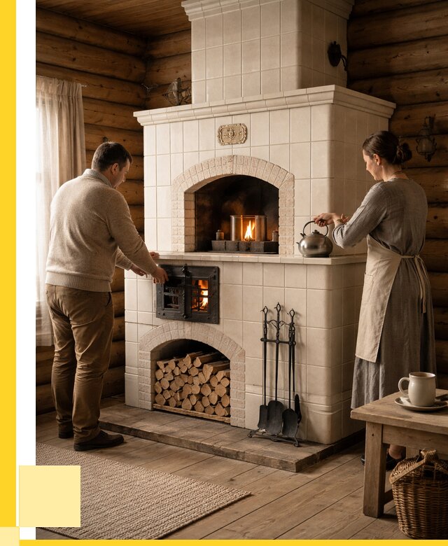 Русские печи в Еманжелинске: установка от 154065 р. ЭриданМнж