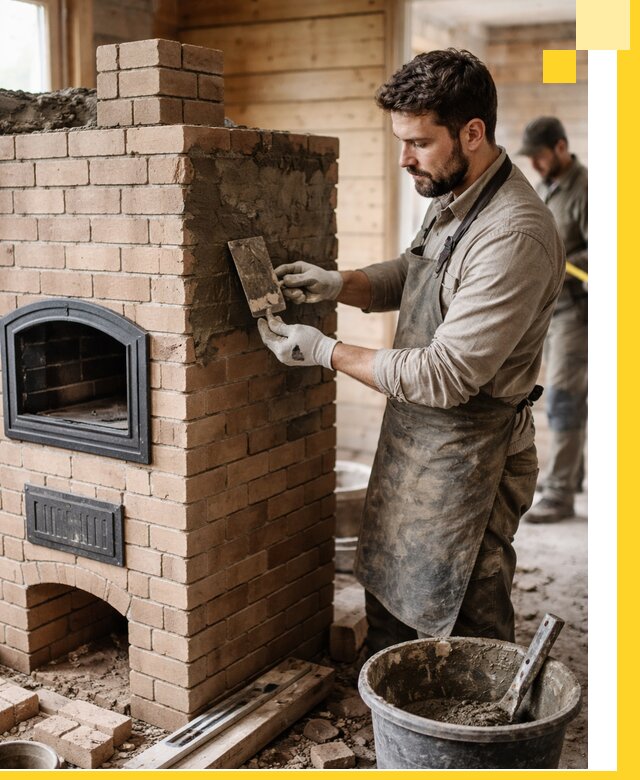 Изготовление и установка печей-шведок под ключ в Еманжелинске