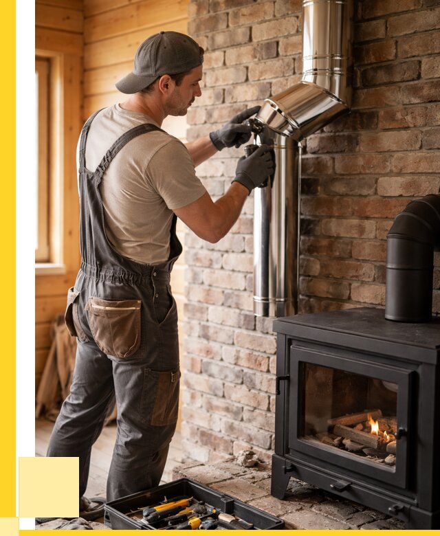 Монтаж дымоходов для печей в Еманжелинске от 7703 р. | ЭриданМнж