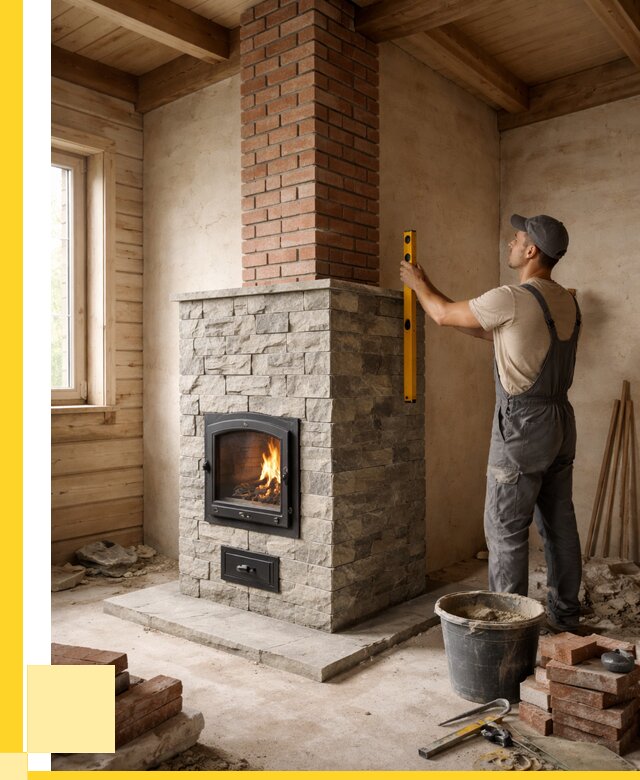 Печи и дымоходы под ключ в Еманжелинске от 46220 р., ЭриданМнж