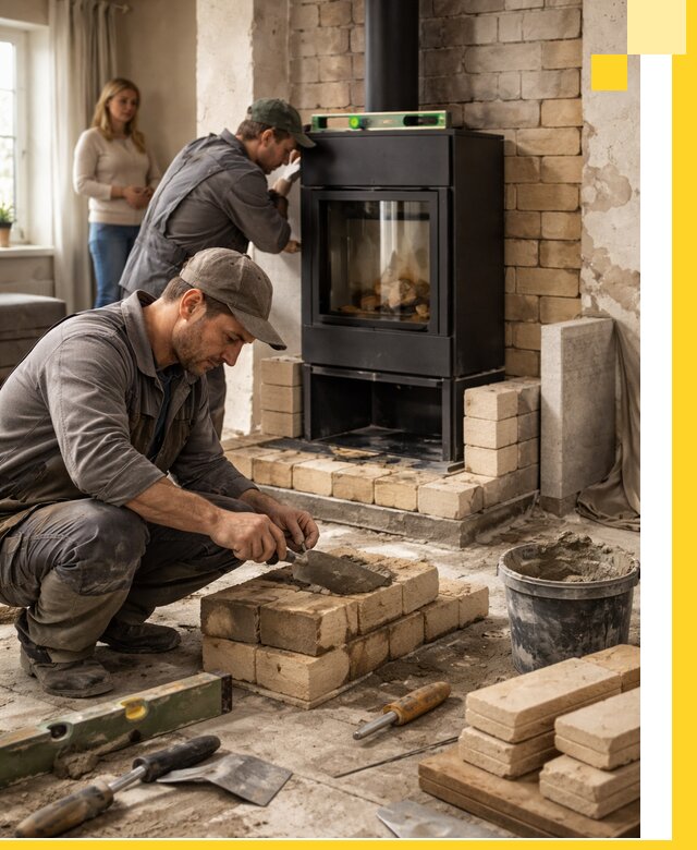 Печи и камины под ключ: проект, установка в Еманжелинске