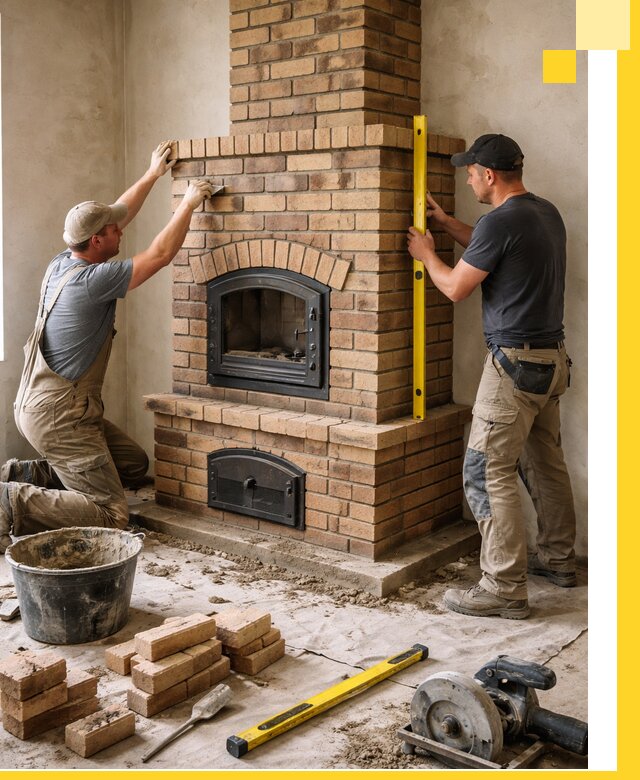 Продажа и установка печей и каминов для дома под ключ в Еманжелинске