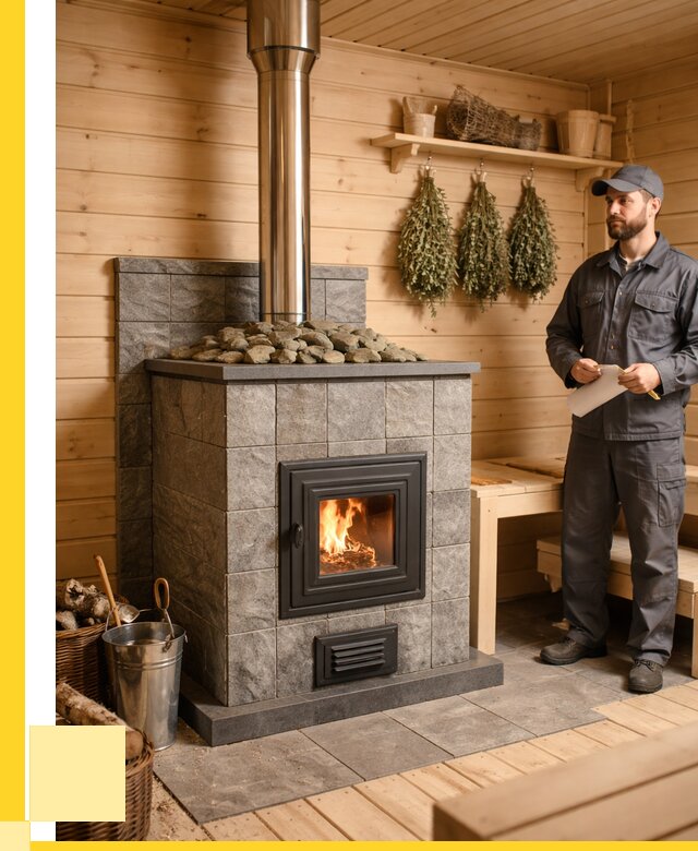 Печи для бани под ключ в Еманжелинске от 123252 р. | ЭриданМнж