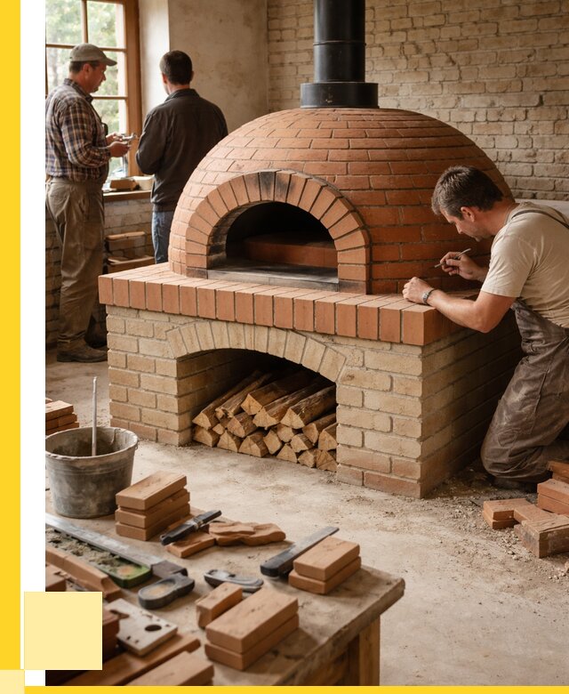 Помпейская печь дровяная для пиццы в Еманжелинске | ЭриданМнж от 205420 р.