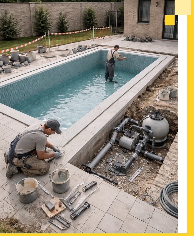 Строительство бассейнов под ключ в Еманжелинске: проекты и монтаж