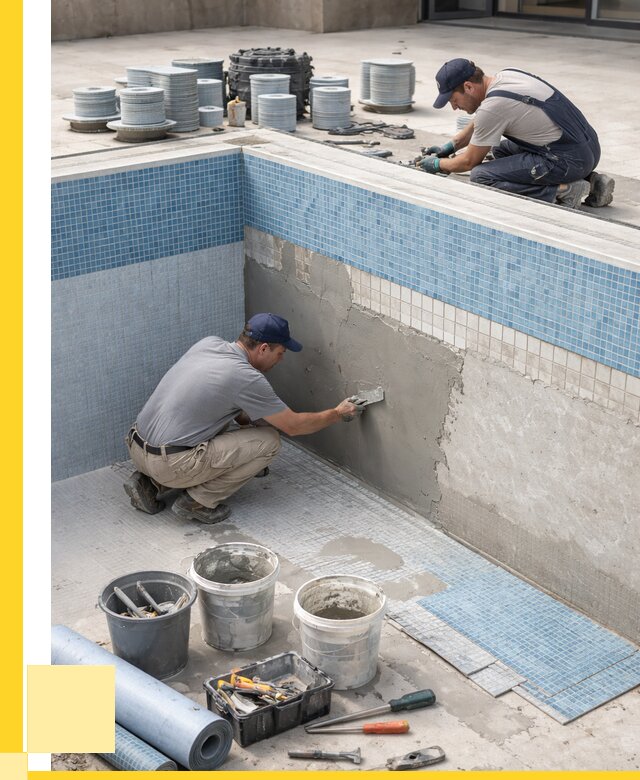 Ремонт и обслуживание бассейнов в Еманжелинске от 25678 р. | ЭриданМнж