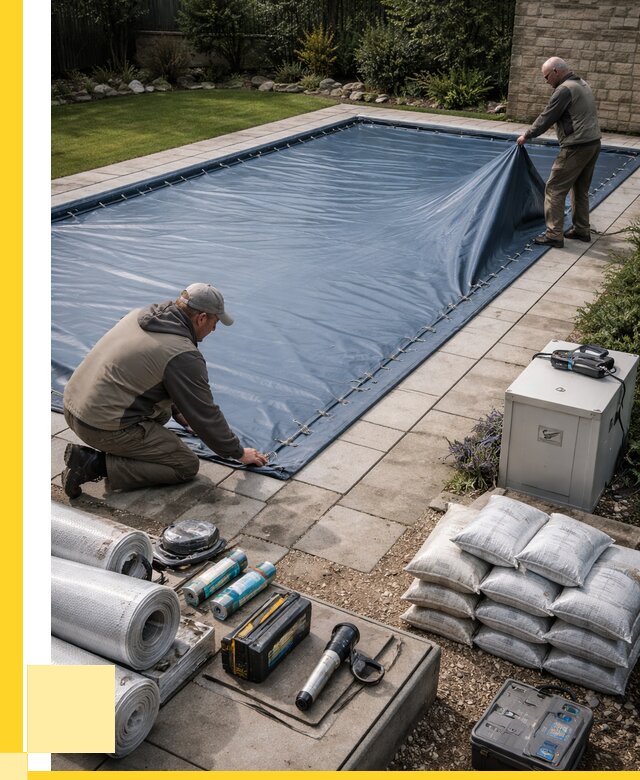 Консервация бассейнов в Еманжелинске под ключ от 6676 р. | ЭриданМнж