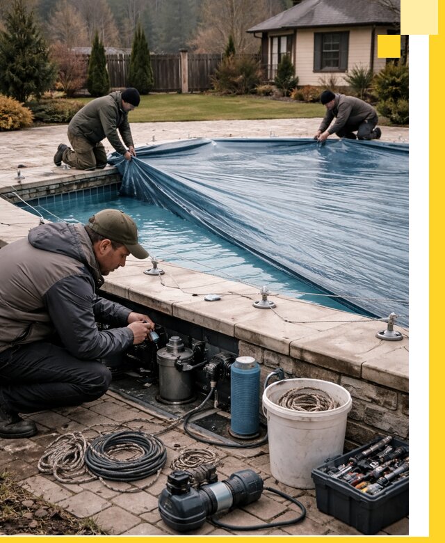 Консервация бассейнов в Еманжелинске: подготовка к длительному хранению