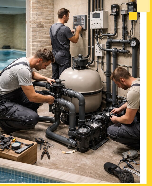 Комплексное оборудование для бассейнов под ключ в Еманжелинске