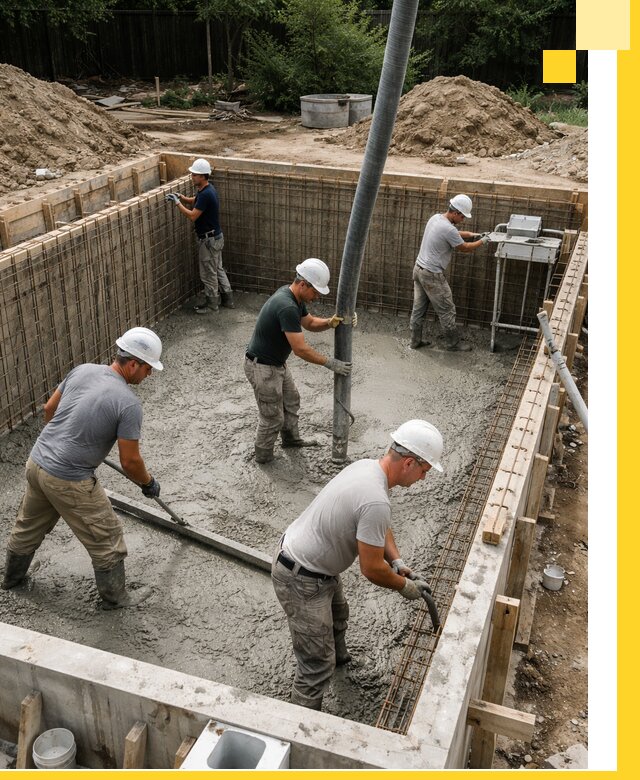 Строительство бетонных бассейнов под ключ в Еманжелинске