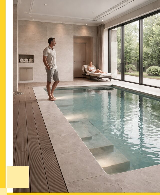 Бассейны в коттедже под ключ в Еманжелинске от 1232520 р. | ЭриданМнж