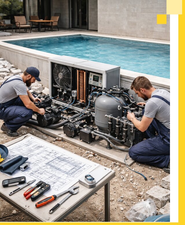 Проектирование и монтаж бассейнов с подогревом в Еманжелинске