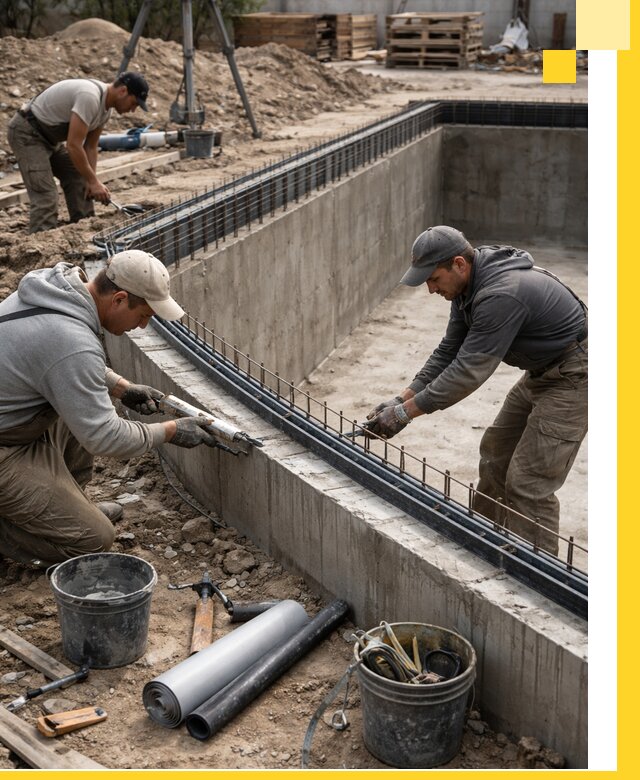 Качественный монтаж чаши бассейна в Еманжелинске под ключ с гарантией