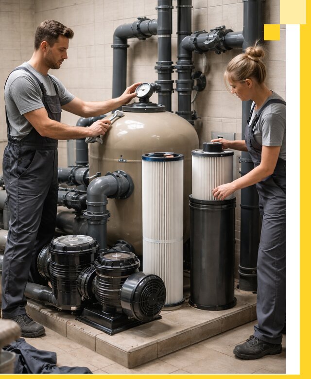 Фильтры и системы фильтрации для бассейнов в Еманжелинске