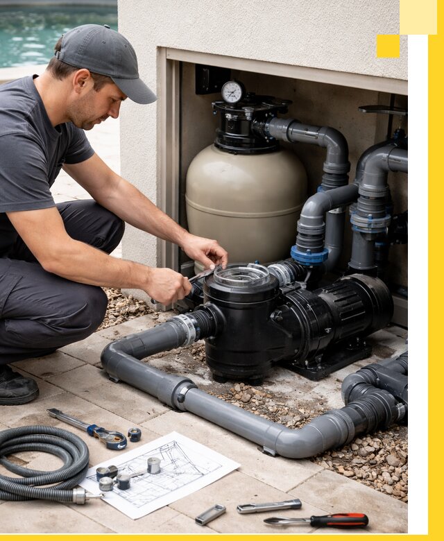 Поставка, монтаж и сервис насосов для бассейнов в Еманжелинске