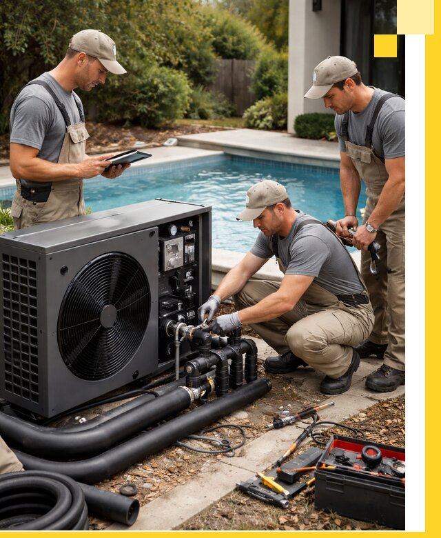 Проектирование и установка тепловых насосов для бассейнов в Еманжелинске