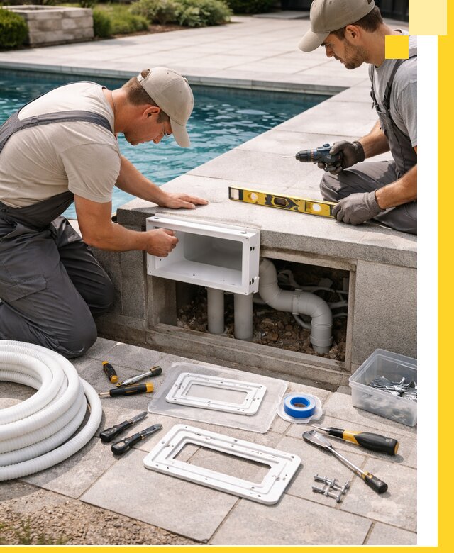 Поставка и установка скиммеров для бассейнов в Еманжелинске