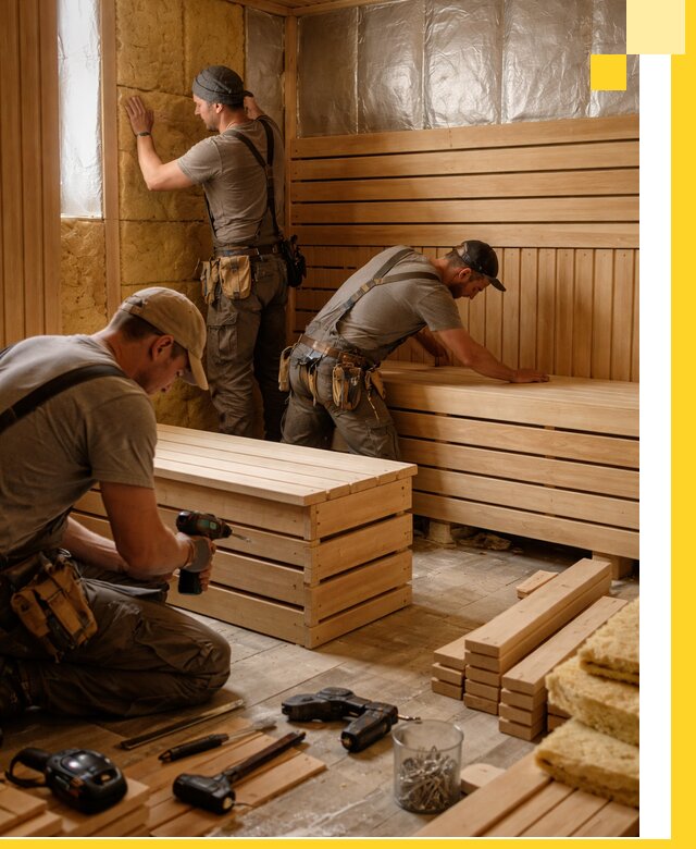 Профессиональное строительство саун под ключ в Еманжелинске