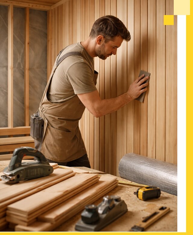 Профессиональная отделка саун и парных под ключ в Еманжелинске