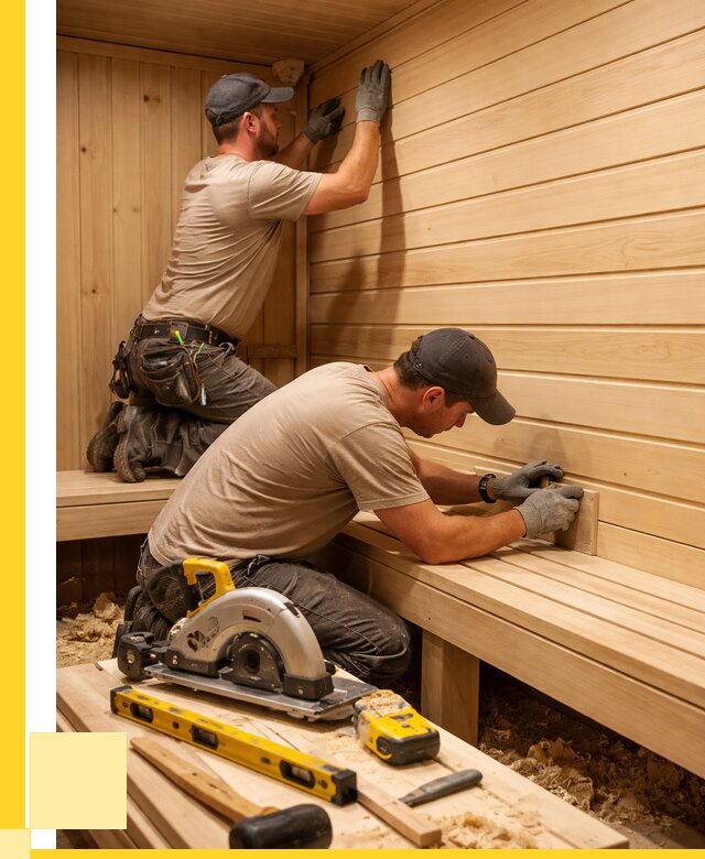 Обшивка саун вагонкой в Еманжелинске от 2568 р. | ЭриданМнж