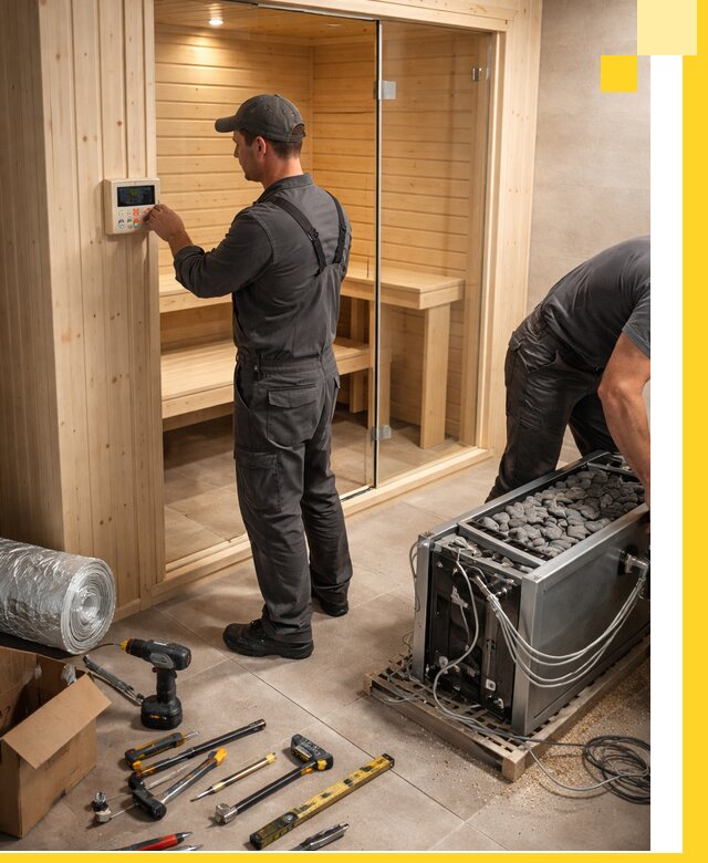 Поставка, установка и монтаж электрических саун в Еманжелинске