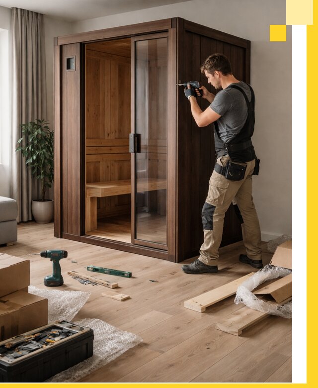 Установка и производство мини саун под ключ в Еманжелинске