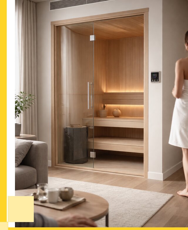 Сауна в квартире под ключ в Еманжелинске от 123252 р. ЭриданМнж