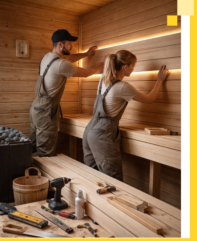 Дизайн саун и бань под ключ с индивидуальным проектом в Еманжелинске