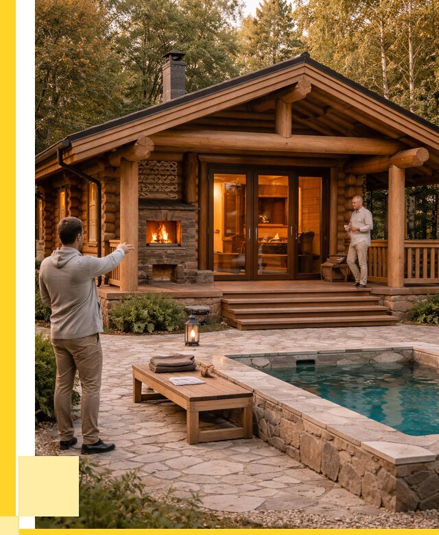 Проекты бань и хамам в Еманжелинске от 25678 р. | ЭриданМнж