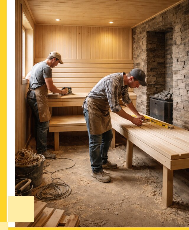 Отделка бани в Еманжелинске: внутренняя отделка от 3081 р. | ЭриданМнж