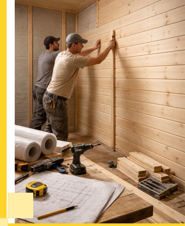 Обшивка бани вагонкой в Еманжелинске от 1233 р., ЭриданМнж