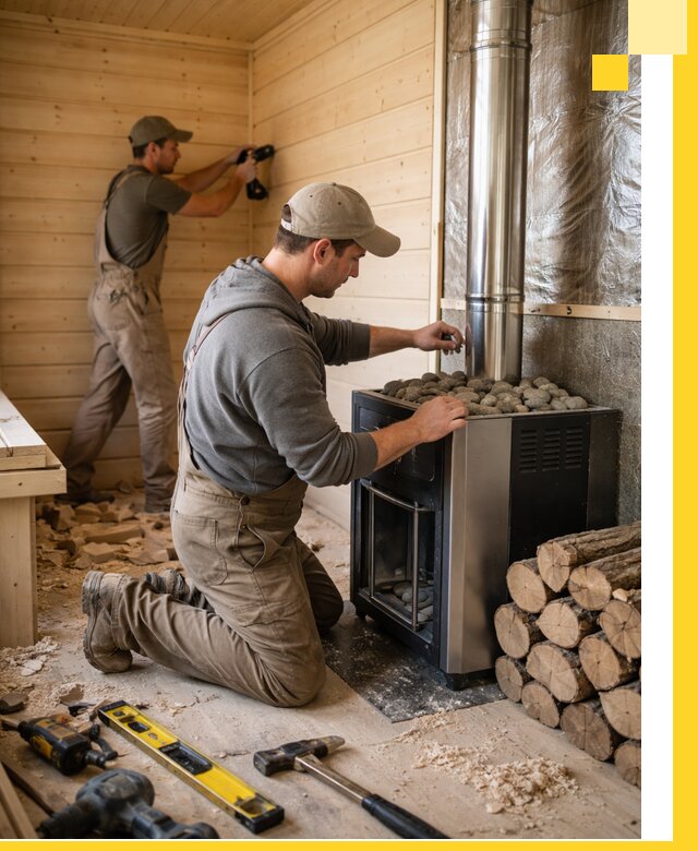 Строительство деревянных бань под ключ в Еманжелинске проекты и монтаж