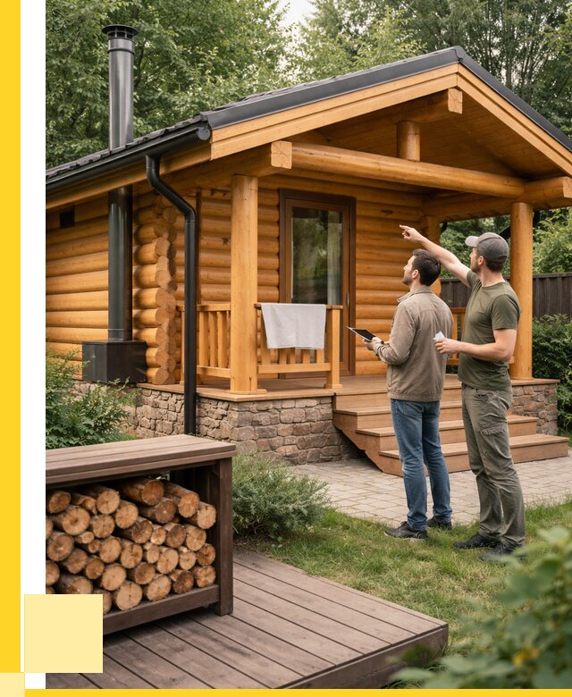 Бани для дачи под ключ в Еманжелинске от 256775 р. | ЭриданМнж