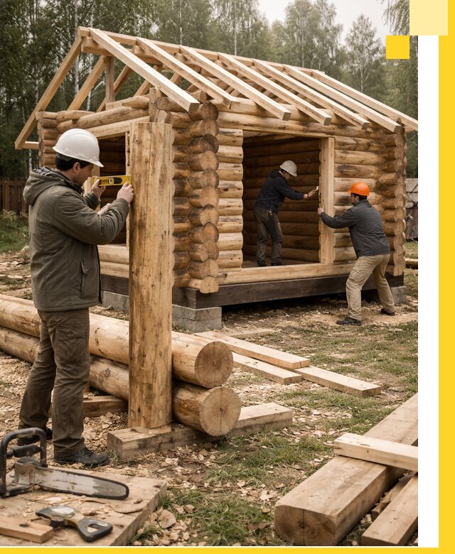 Строительство бань для дачи под ключ в Еманжелинске с доставкой и монтажом