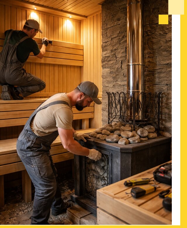 Комплексный дизайн бань, саун и зон отдыха в Еманжелинске