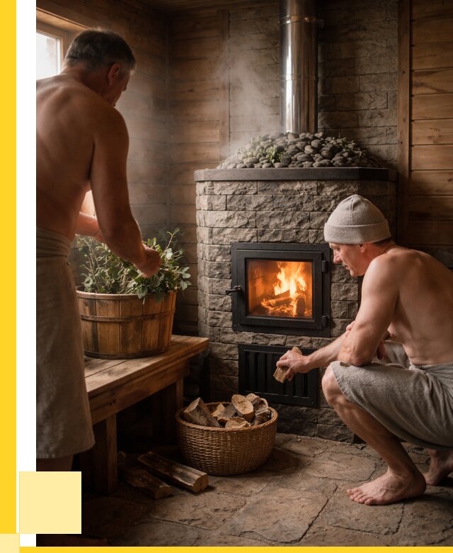 Банные печи под ключ в Еманжелинске от 46220 р. | ЭриданМнж кирпичная